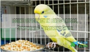 iodine deficiency in birds