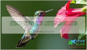 iridescence and metallic colors