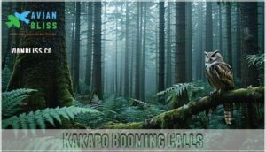 kakapo booming calls