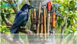 keeping tools for future use keeping tools for future use