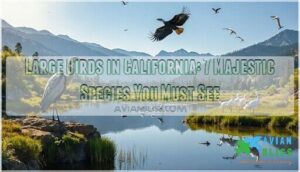 large birds in california