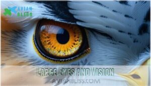 large eyes and vision