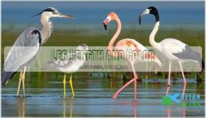 leg length and color