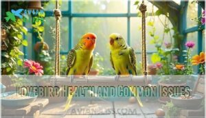 lovebird health and common issues