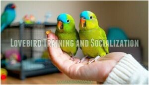 lovebird training and socialization