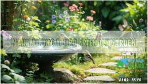 maintaining a bird friendly garden
