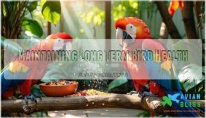 maintaining long term bird health