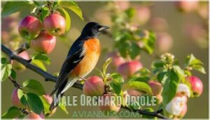 male orchard oriole