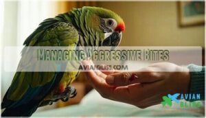 managing aggressive bites