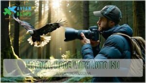 manual mode with auto iso