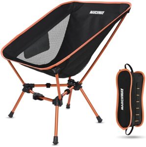 MARCHWAY Lightweight Folding Camping Chair, B0B5LDC3CT