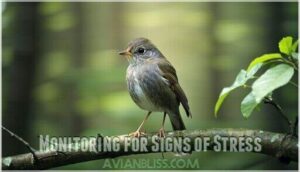 monitoring for signs of stress