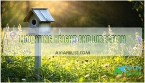 mounting height and direction