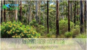 native bird habitats