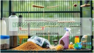 necessary supplies for taming