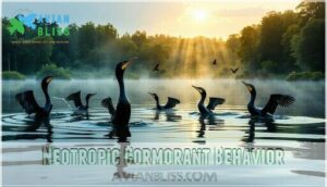 neotropic cormorant behavior