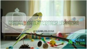 neurological symptoms response
