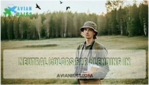 neutral colors for blending in