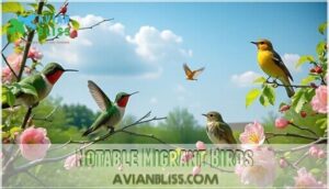 notable migrant birds