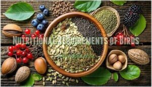 nutritional requirements of birds