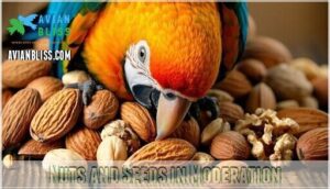 nuts and seeds in moderation