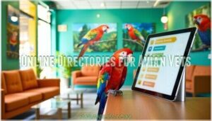 online directories for avian vets