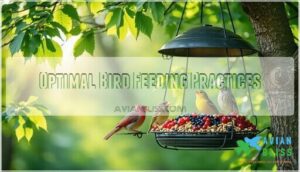 optimal bird feeding practices