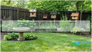 optimizing sparrow habitat