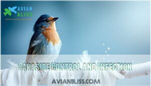 parasite control and infection