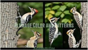 plumage color and patterns