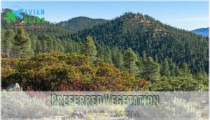 preferred vegetation