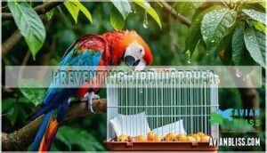 preventing bird diarrhea