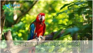 preventing bird health issues