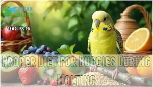 proper diet for budgies during molting proper diet for budgies during molting