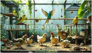 providing enrichment and interaction