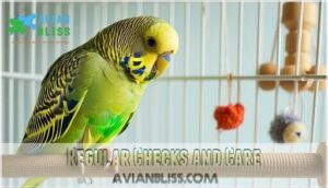 regular checks and care