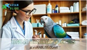 regular veterinary check-ups