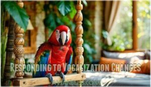 responding to vocalization changes responding to vocalization changes