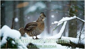 ruffed grouse distribution