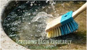 scrubbing basin regularly scrubbing basin regularly