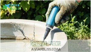 sealing leaks sealing leaks