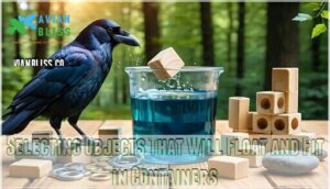 selecting objects that will float and fit in containers selecting objects that will float and fit in containers