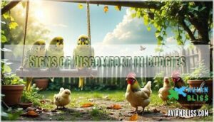 signs of discomfort in budgies