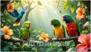 small parrot species