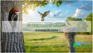 specialized birds