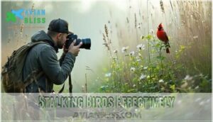 stalking birds effectively