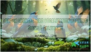 sudden changes bird vocalization meaning sudden changes bird vocalization meaning
