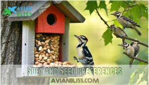 suet and seed preferences
