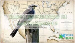 taxonomy and distribution of the northern mockingbird