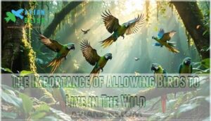 the importance of allowing birds to live in the wild